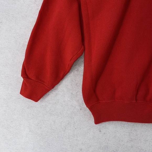 Vintage 90s Hanes Crewneck Sweatshirt Adult XL Red Breckenridge Teddy Bears - Picture 4 of 10